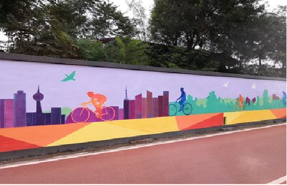 绍兴墙体彩绘-围墙