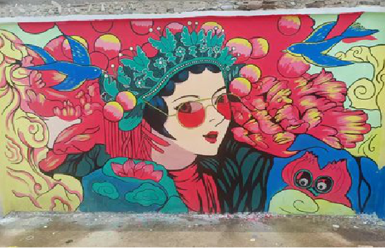 绍兴墙体彩绘-网红墙