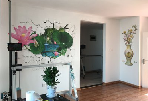 绍兴墙体彩绘相比墙纸的优势。