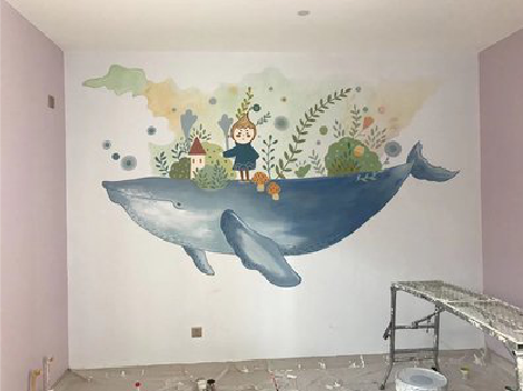 绍兴手绘墙的特点及优势。