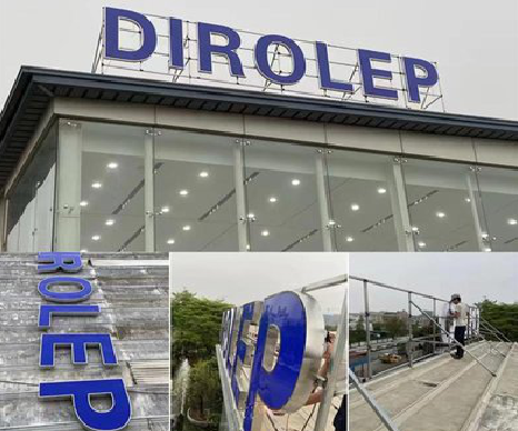 绍兴楼顶发光字安装的注意事项。